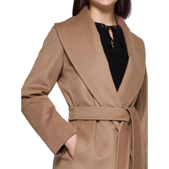 NWT MAX MARA STUDIO Loriana belted wool coat - Picture 4 of 7